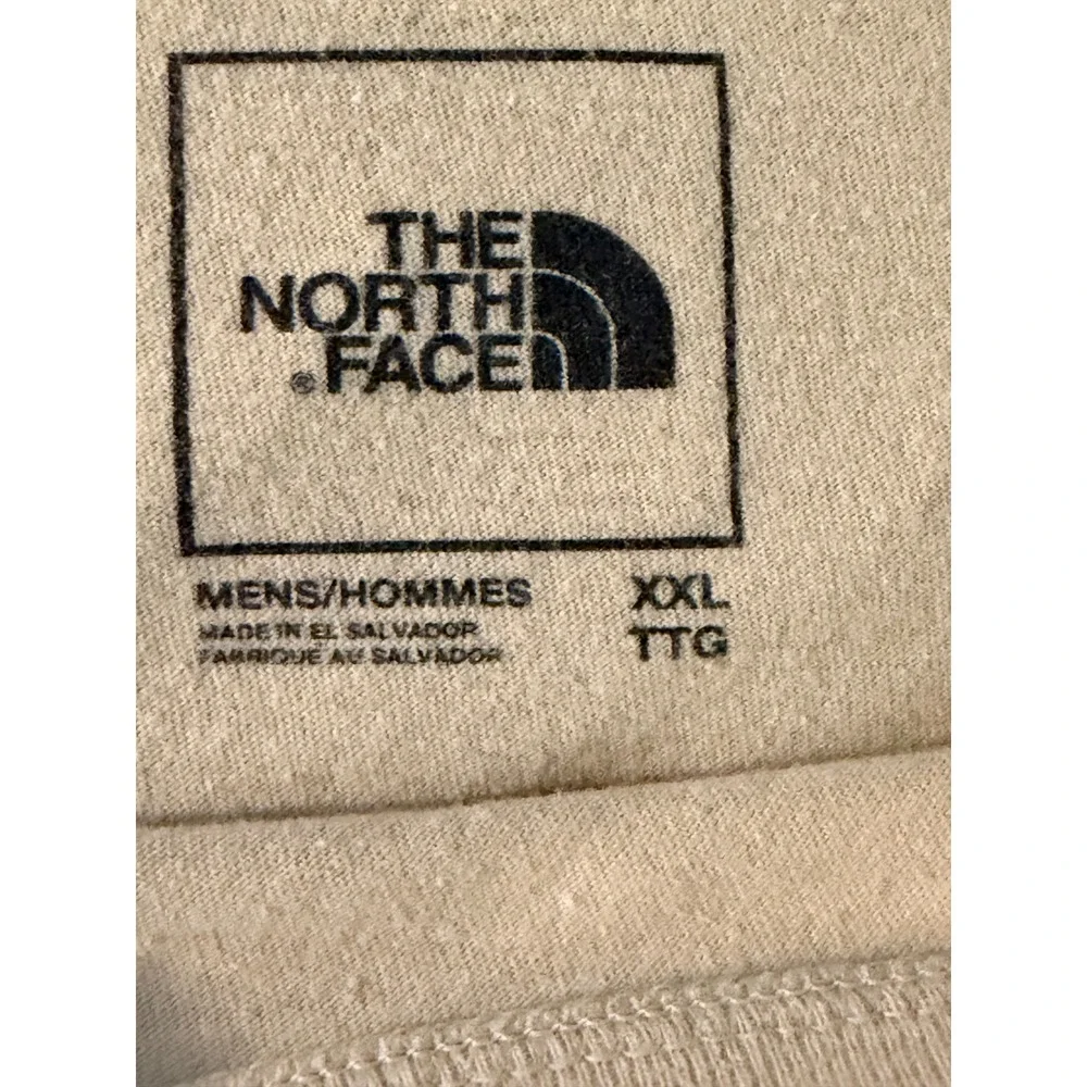 The North Face Mens XXL Tan Beige Graphic Logo Short Sleeve T-Shirt NF0A3X6P